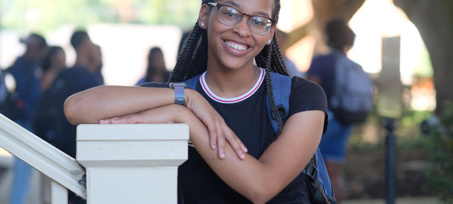 JSU student smiling